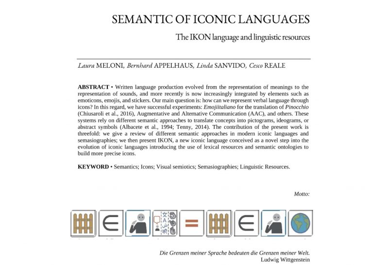 SEMANTIC OF ICONIC LANGUAGES