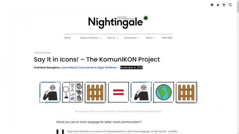 Nightingale Journal of the Data Visualization Society